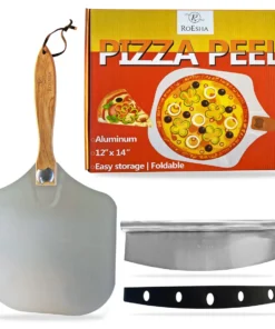RoEsha Metal Pizza Peel Set