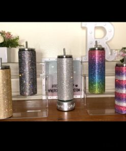 Diamond Water Bottle Bling Rhinestone Tumbler